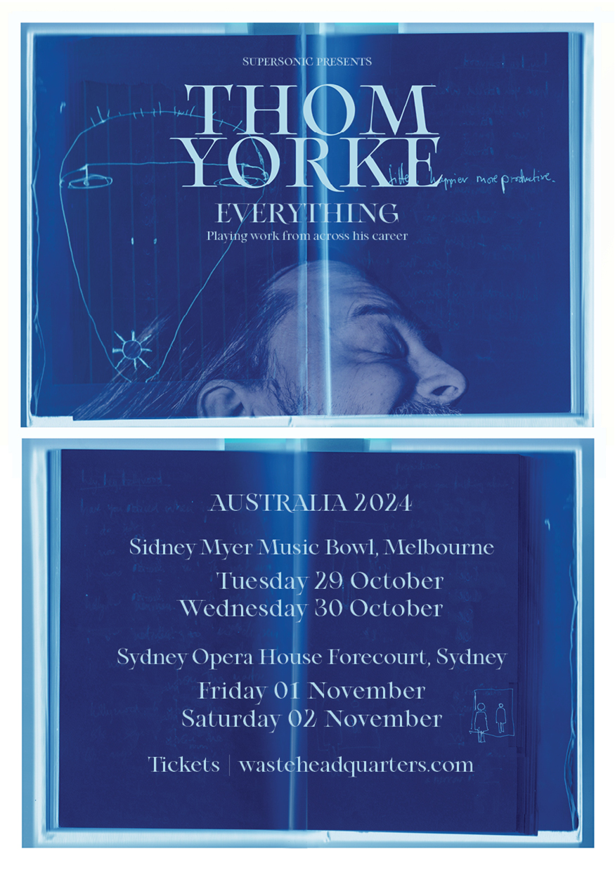 Ditch This Magazine - THOM YORKE announces solo Aus tour in Oct/Nov